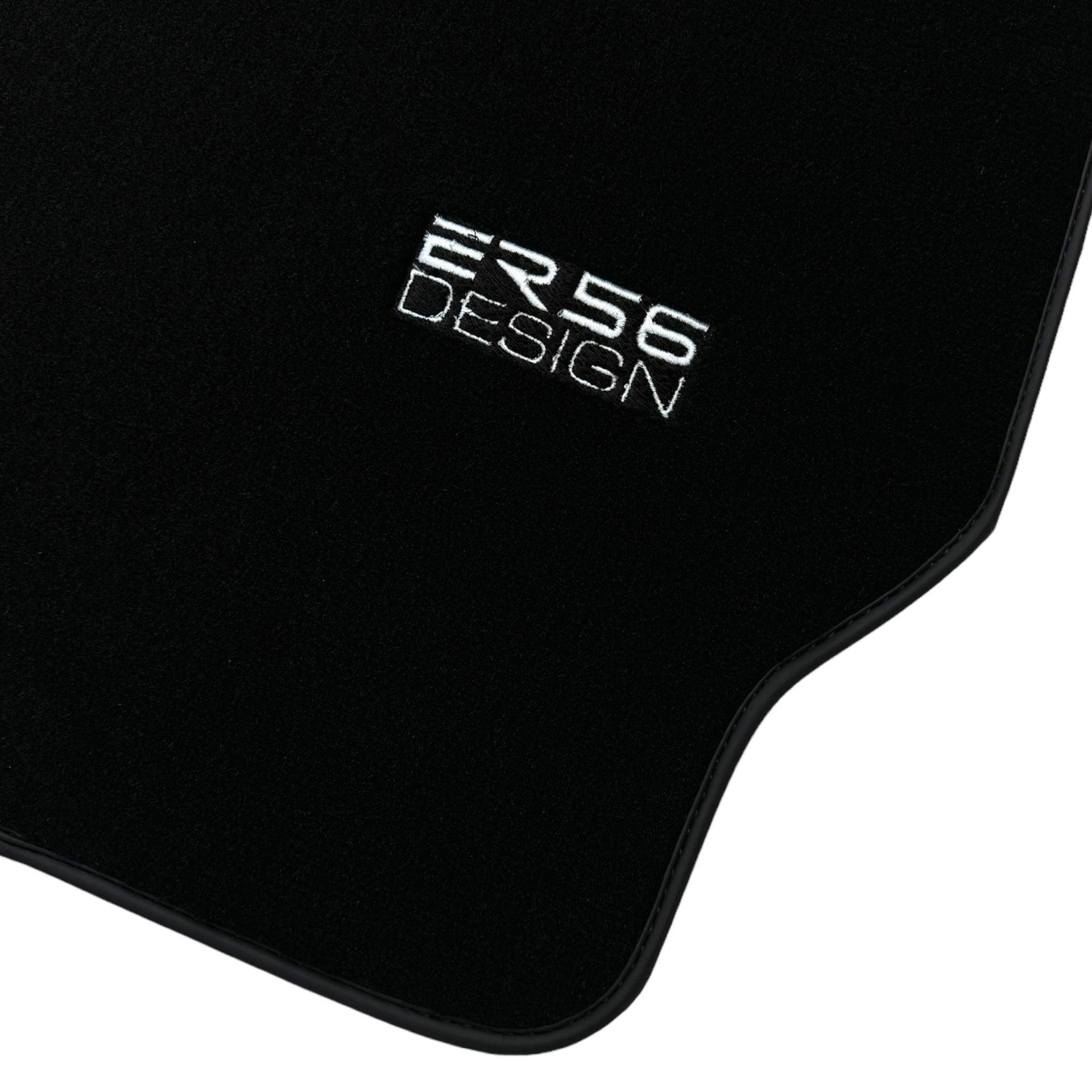 Black Floor Mats for Aston Martin Vanquish (2012–2018) ER56 Design - AutoWin