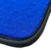 Blue Floor Mats for Ferrari 296 GTS (2022-2024) with Leather - AutoWin
