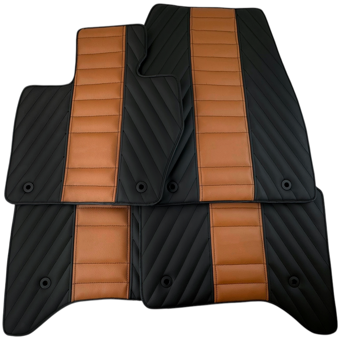 Leather Floor Mats For Range Rover (2012-2022) 4-5 Seater