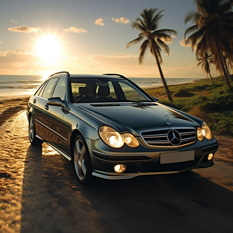 Sublimez votre Mercedes-Benz Classe C S203 Break 4Matic (2001-2007) avec les tapis de sol haut de gamme d'Autowin