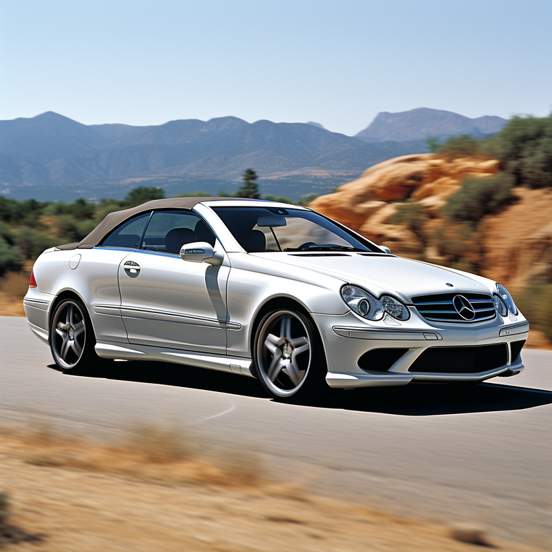 Werten Sie Ihr Mercedes-Benz CLK A209 Cabrio (2003–2010) mit den Premium-Fußmatten von Autowin auf