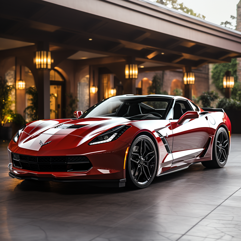 Autowins Premium-Fußmatten für Chevrolet Corvette C7 (2014-2019)