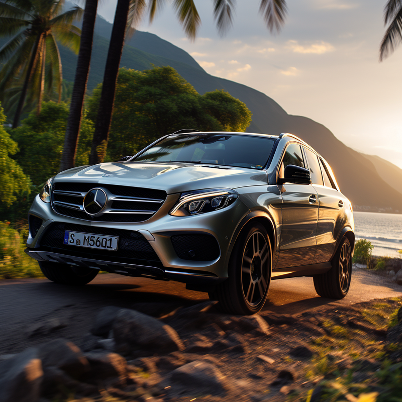 Werten Sie Ihren Mercedes GLE W166 Allrounder (2015–2019) mit den Premium-Fußmatten von Autowin auf