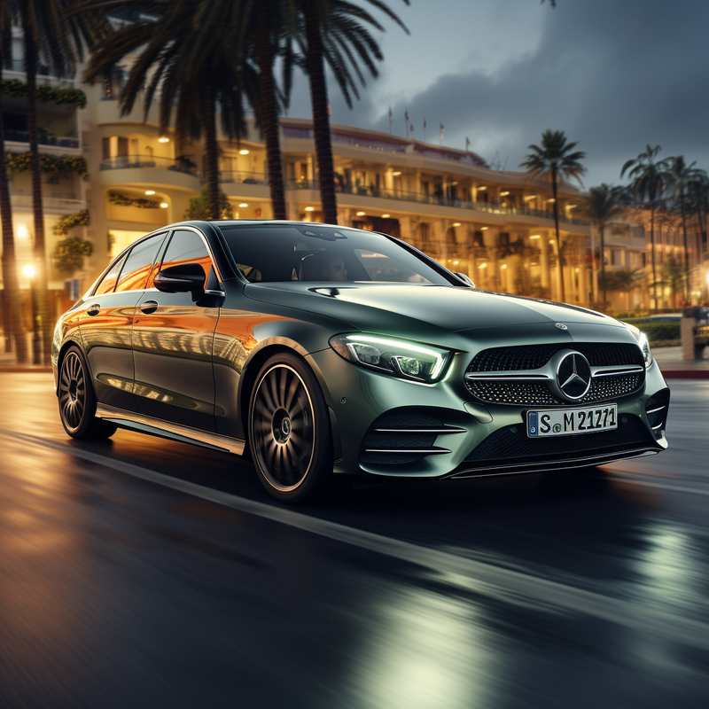 Werten Sie Ihre Mercedes-Benz C-Klasse W206 Limousine Hybrid (2021–2023) mit den Premium-Fußmatten von Autowin auf