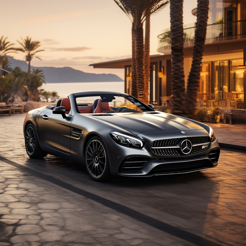 Werten Sie Ihren Mercedes SLC R172 (2016–2023) mit den Premium-Fußmatten von Autowin auf