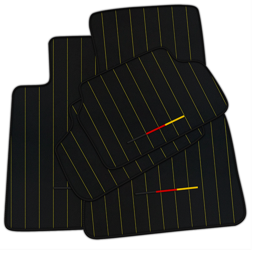 Stylish Customizable Leather Floor Mats for BMW i8 Series l12 I15