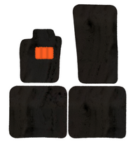 Tapis de voiture en peau de mouton pour Bentley Flying Spur (2019-2023) - Longueur de la peau de mouton, Options de couleur variées
