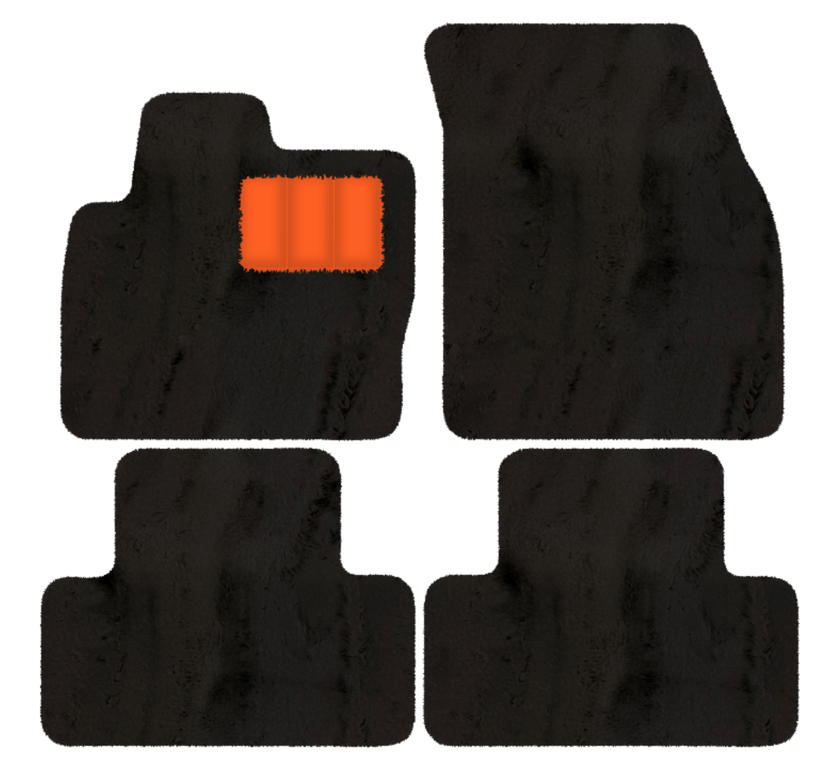 Premium Sheepskin Floor Mats for Range Rover Vehicles (2012-2022)