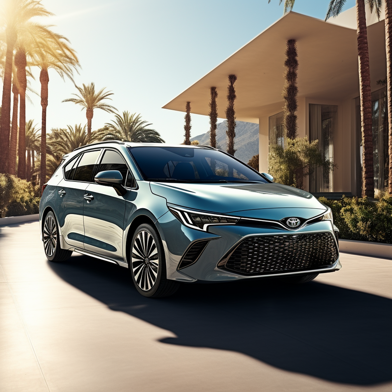 Hochwertige Fußmatten für Toyota Corolla Touring Sports (2019–2023).