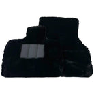 Black Sheepskin Floor Mats for BMW iX (2022-2024) - AutoWin