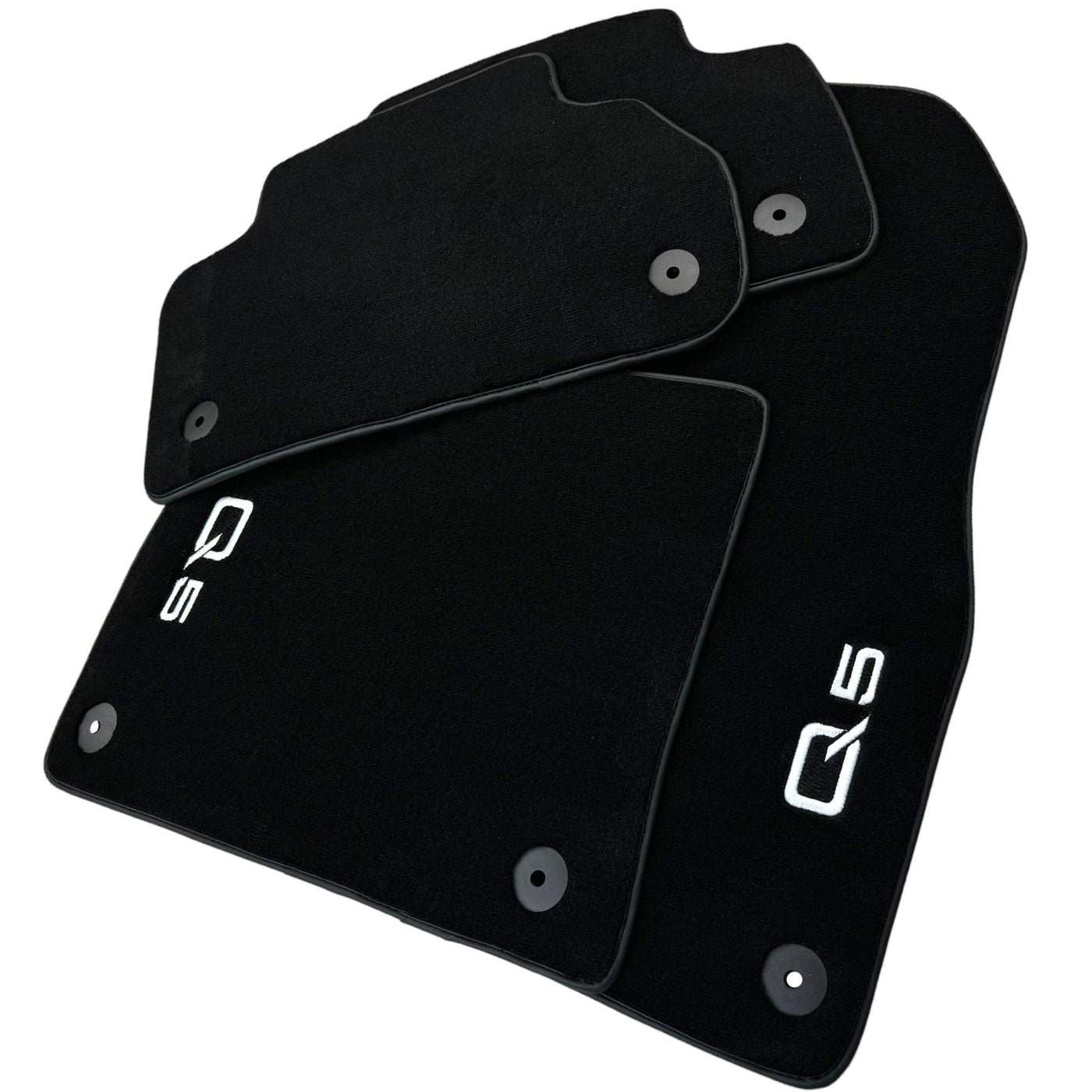 Black Floor Mats for Audi Q5 FYT Sportback Hybrid (2021-2024) - AutoWin