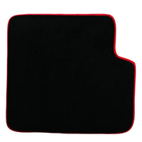 Black Floor Mats For Toyota Corolla E12 (2001-2007) ER56 Design - AutoWin