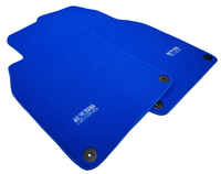 Blue Floor Mats for Porsche 718 Cayman (2017-2023) | Er56 Design - AutoWin