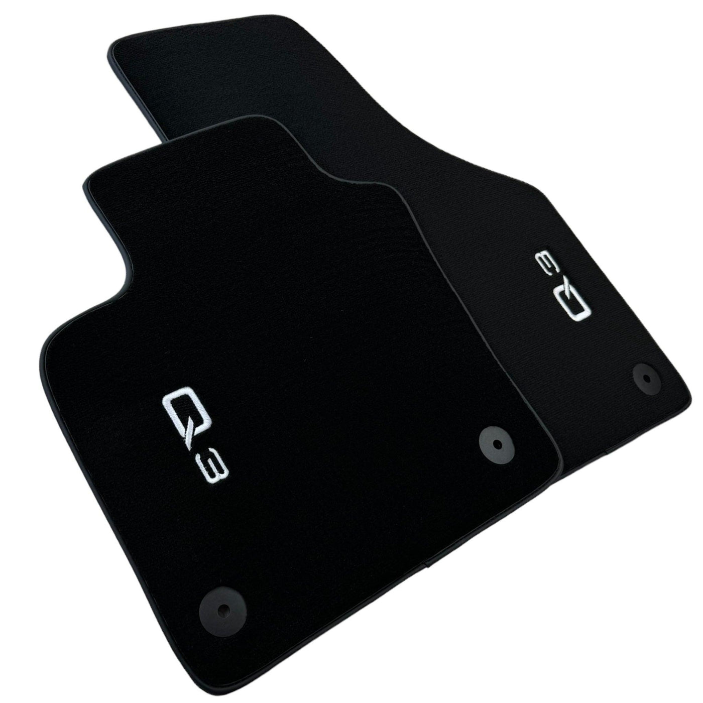 Black Floor Mats for Audi Q3 8U (2011-2018) - AutoWin