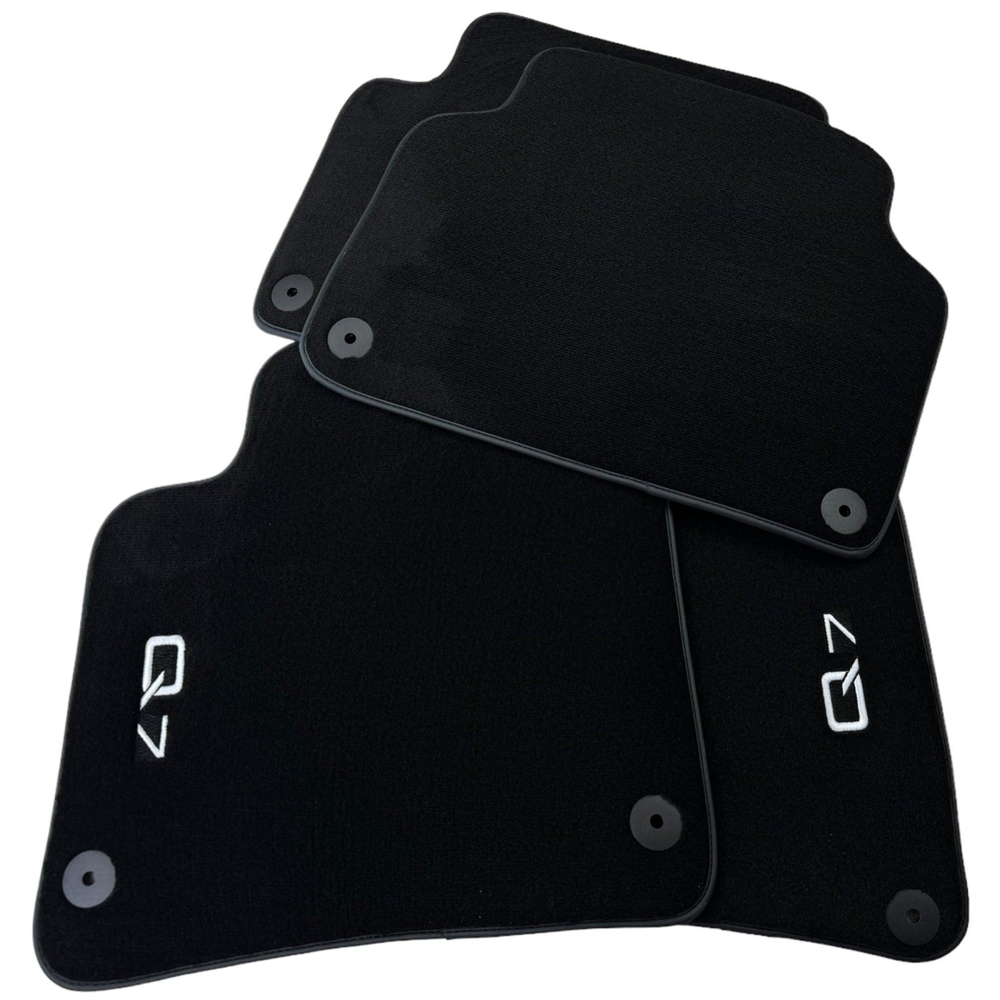 Black Floor Mats for Audi Q7 4M (2019-2023) - AutoWin
