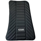 Black Leather Floor Mats for Rolls Royce Ghost Series II (2021-2024) ER56 Design - AutoWin