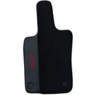 Black Floor Mats for Porsche Panamera GTS (2009-2016) with Leather - AutoWin