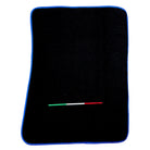 Floor Mats for Ferrari Purosangue with Blue Trim | Italian Edition - AutoWin