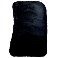 Black Sheepskin Floor Mats for Rolls-Royce Cullinan | Orange Trim - AutoWin