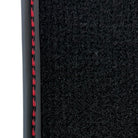 Black Floor Mats for Porsche 911 - 992 GTS (2019-2024) with Leather - AutoWin