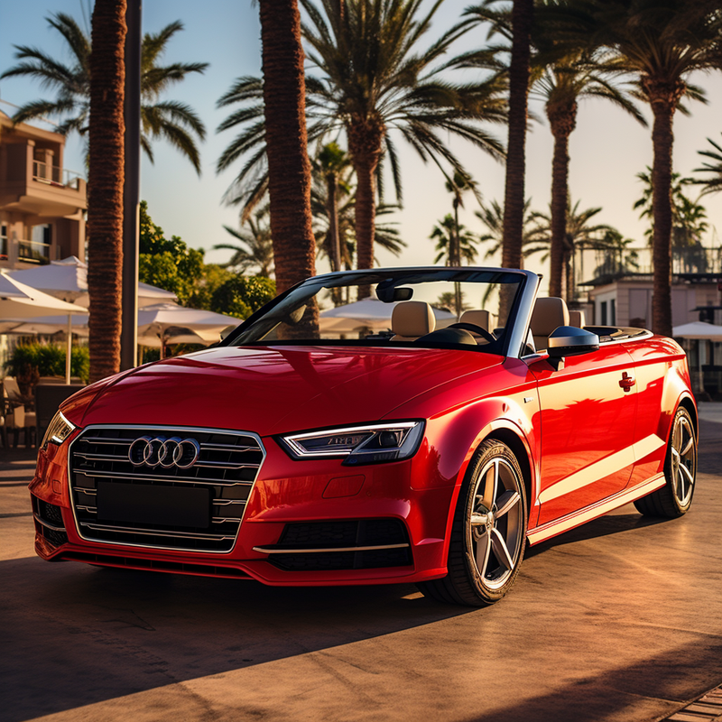 Autowin : Tapis de sol de luxe pour l'Audi A3 Cabriolet