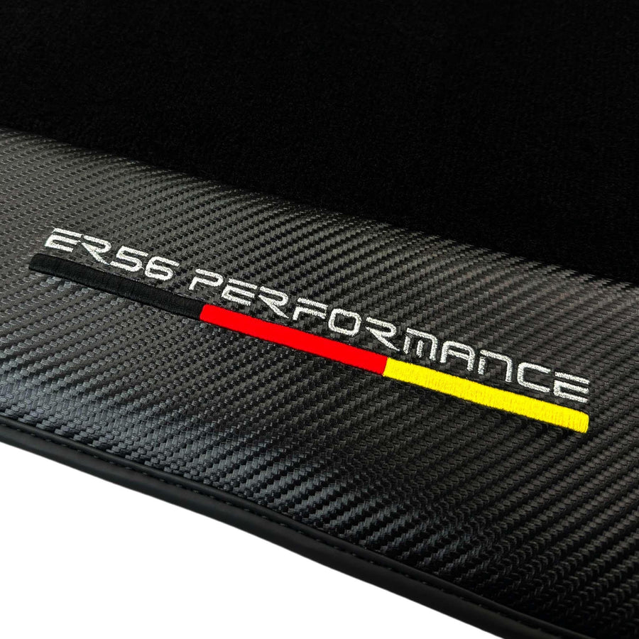 Black Floor Mats for Audi Q4 E-tron (2021-2024) | ER56 Performance - AutoWin