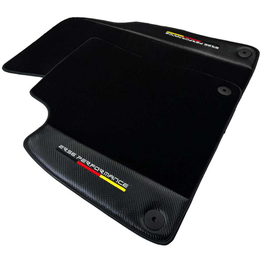 Black Floor Mats for Audi A5 - F57 Convertible (2017-2020) | ER56 Performance - AutoWin
