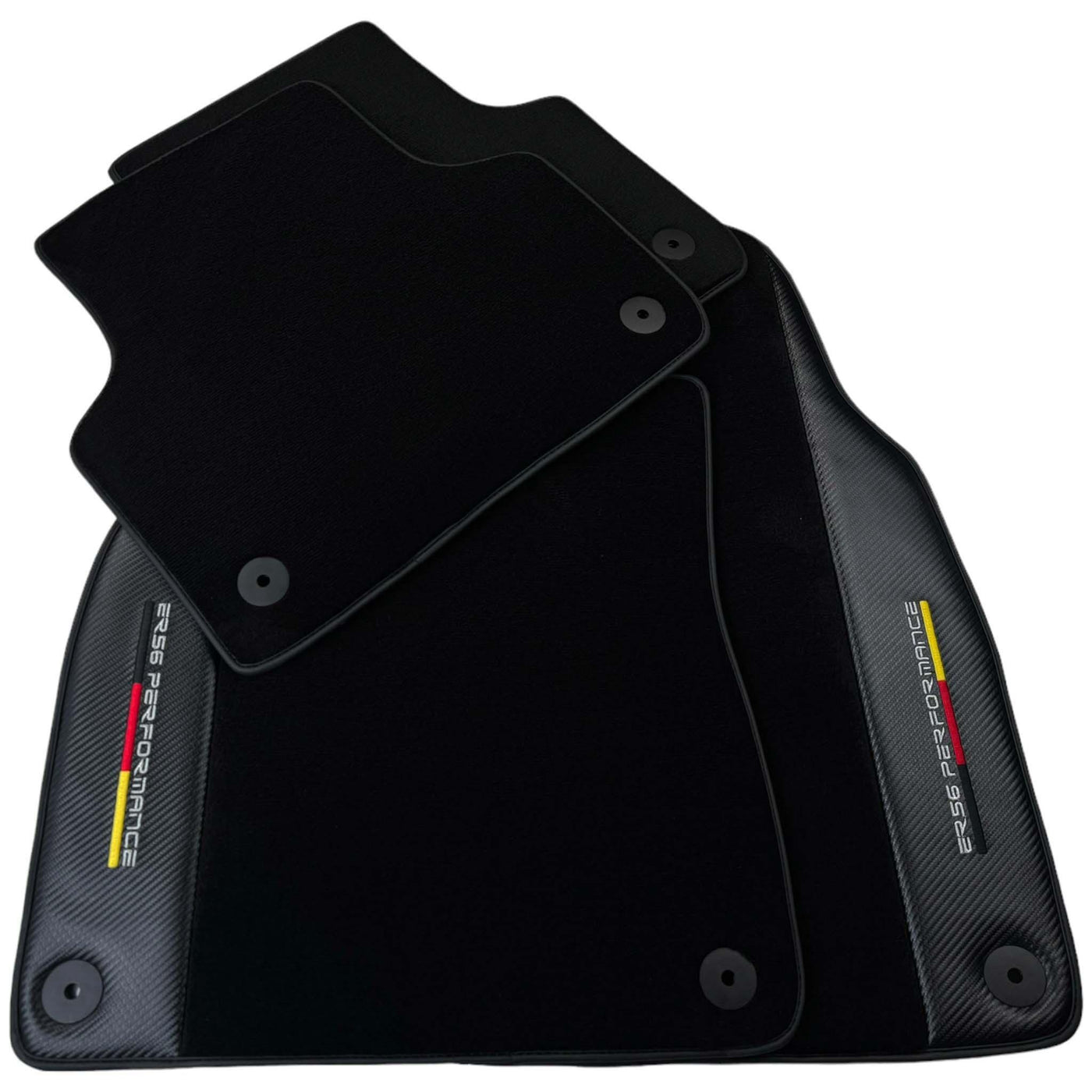 Black Floor Mats for Audi A4 - B6 Avant (2001-2004) | ER56 Performance - AutoWin