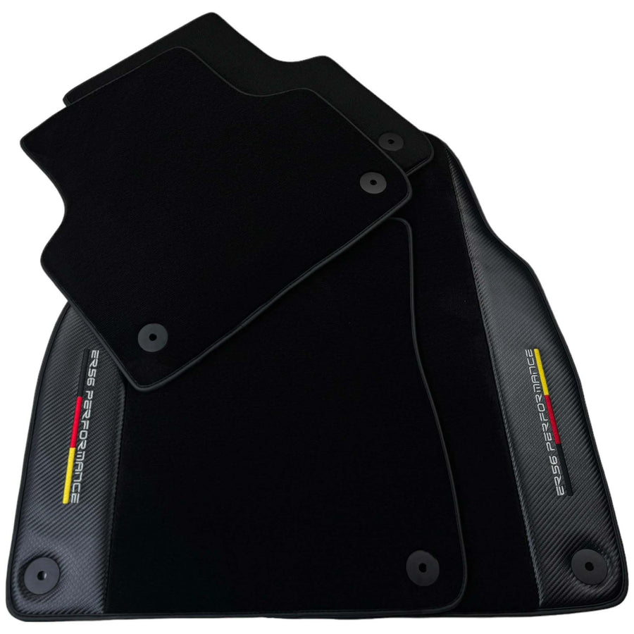 Black Floor Mats for A4 - B9 Avant (2019-2023) | ER56 Performance - AutoWin