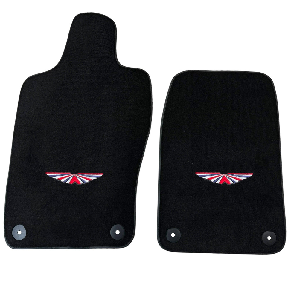 Tapis de voiture noirs pour Aston Martin DB11 (2016–2023) |