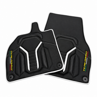 Black Leather Line Floor Mats for Lamborghini Temerario (2025-2026)