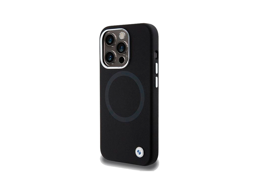 BMW Signature Liquid Silicone MagSafe Hardcase for iPhone 15 Pro Max 6.7"