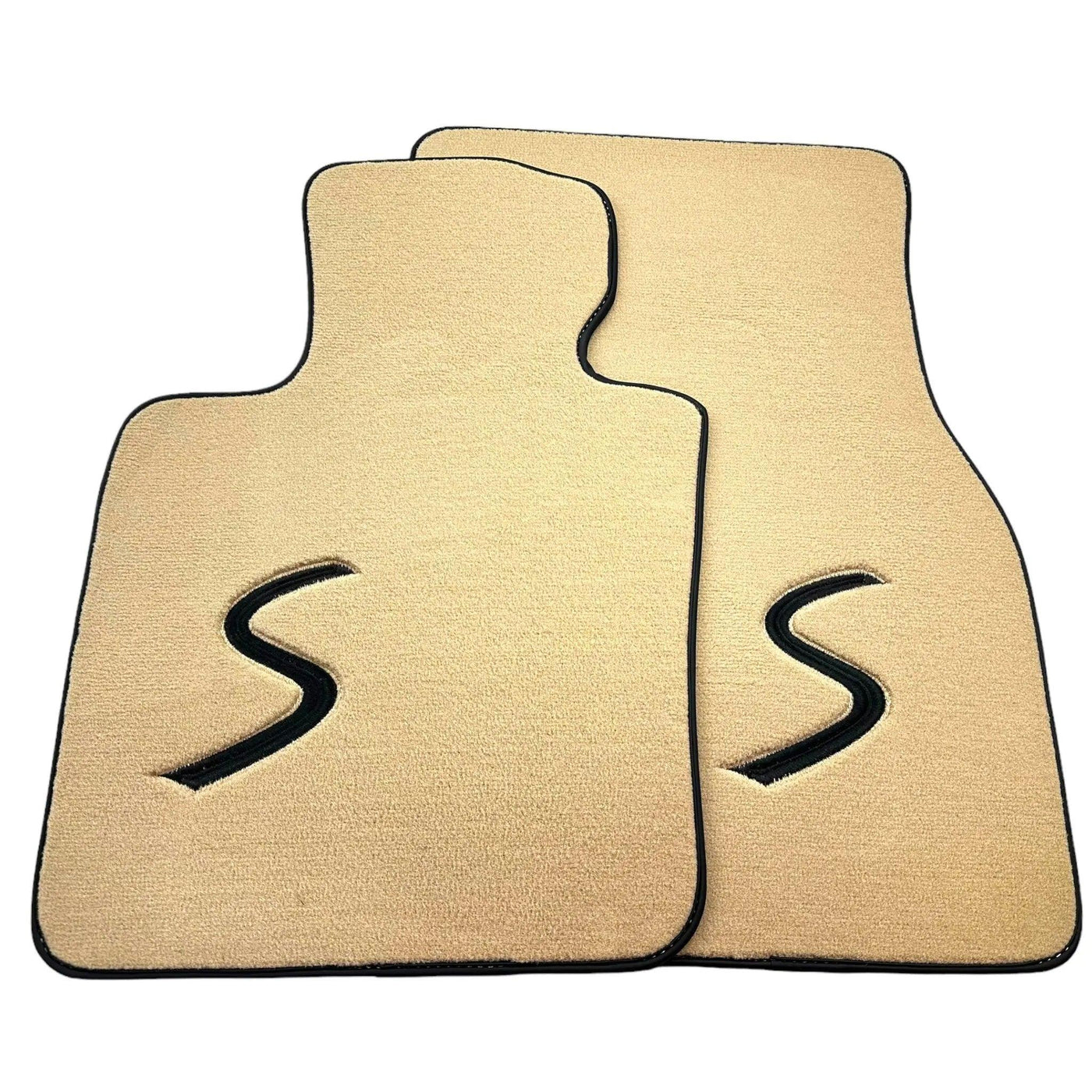 Beige Floor Mats for Mini Clubman F54 (2019-2023) - AutoWin