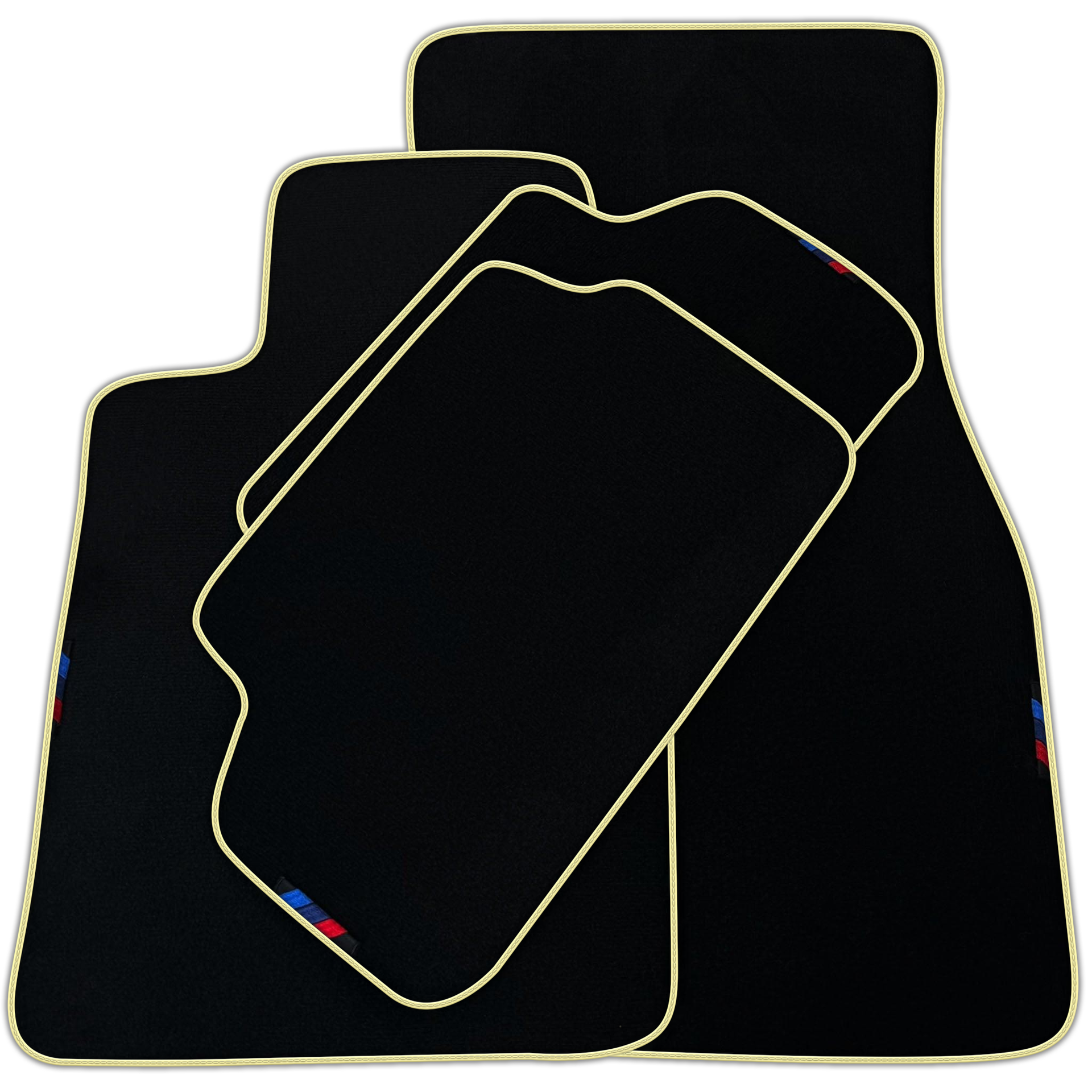 Black Floor Mats for BMW 3 Series G20 Various Trim Colors