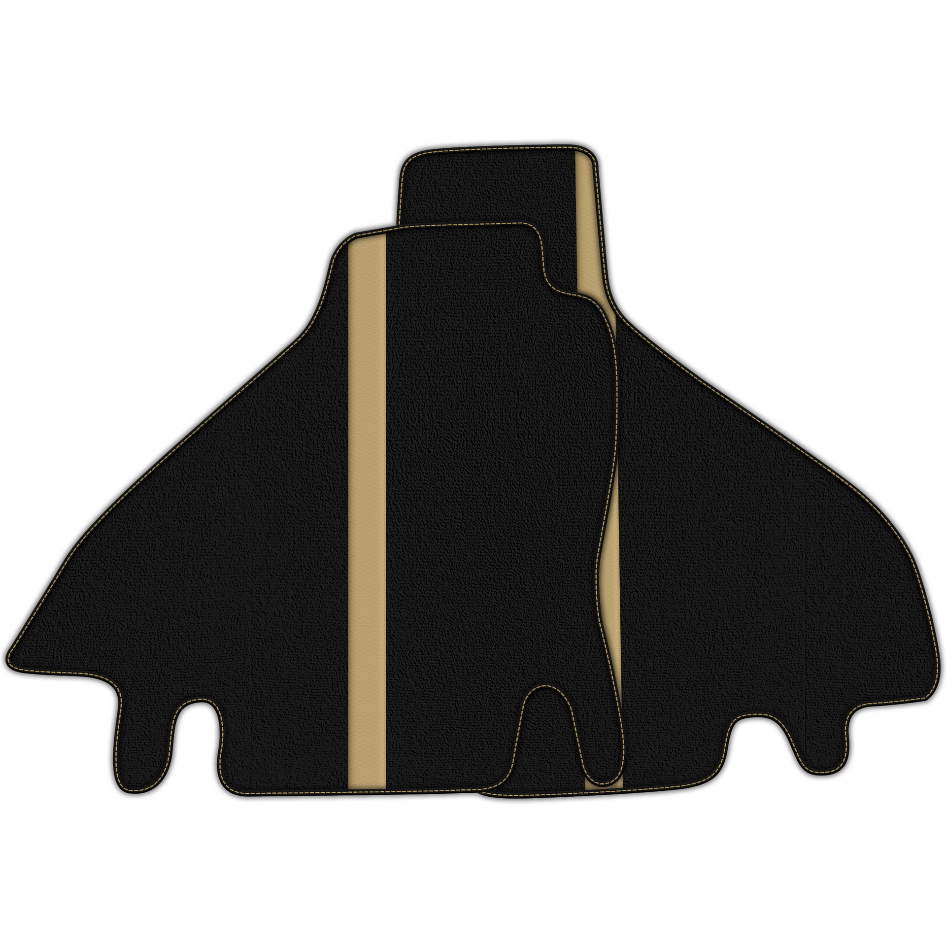 Elite Black Floor Mats for Ferrari Mondial Coupe (1983-1993)