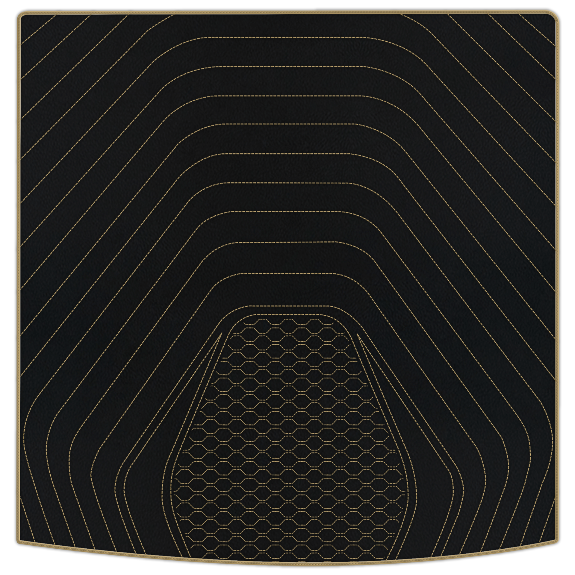 Premium Black Leather Floor Mats for Ferrari Mondial (1983-1993)