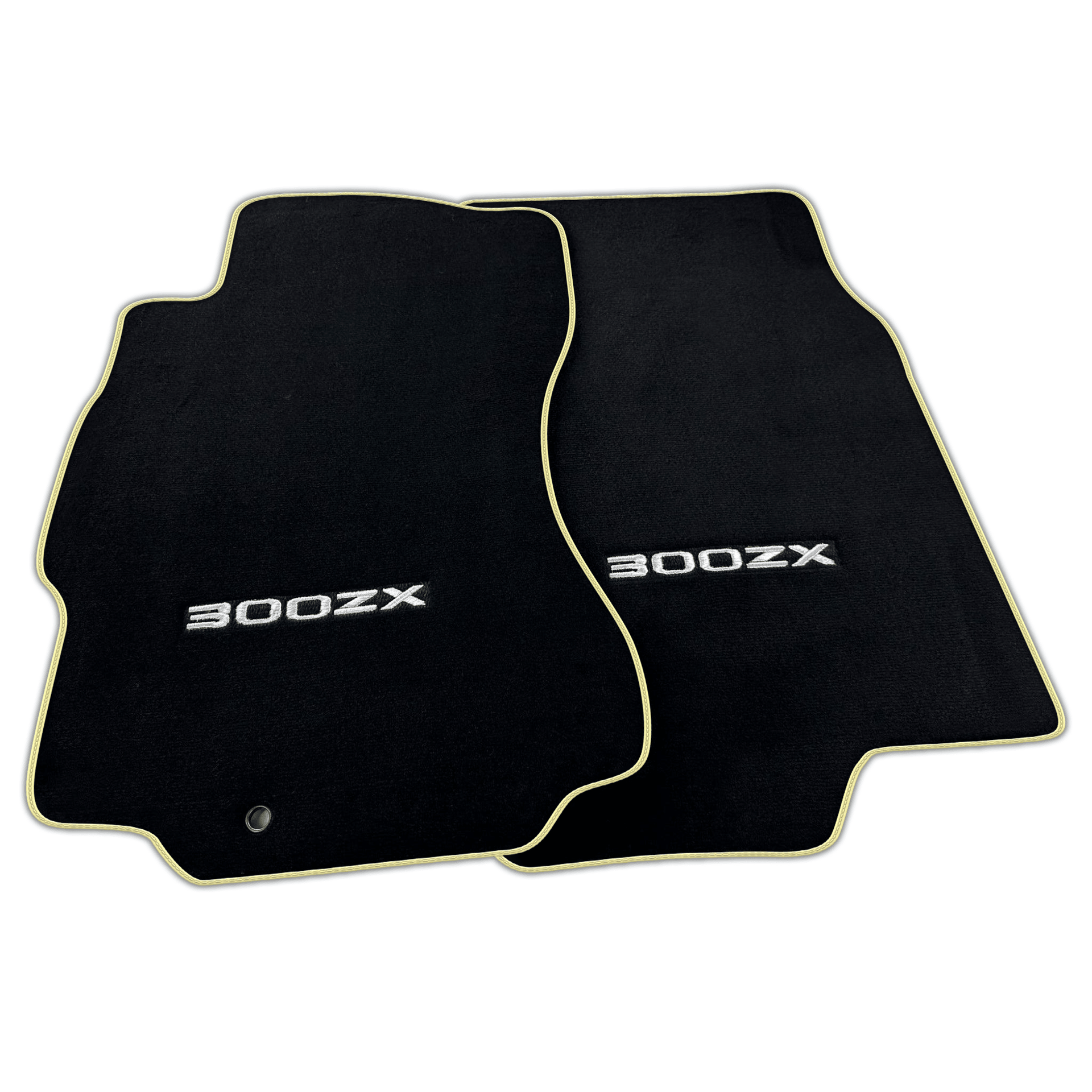 Black Floor Mats for Nissan 300ZX (1990-2000) | Various Trim Colors