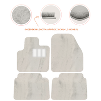 Luxury Sheepskin Floor Mats for Land Rover Discovery Sport (2015-2019)