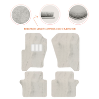 Luxury Sheepskin Floor Mats for Your Range Rover Sport 2005-2010