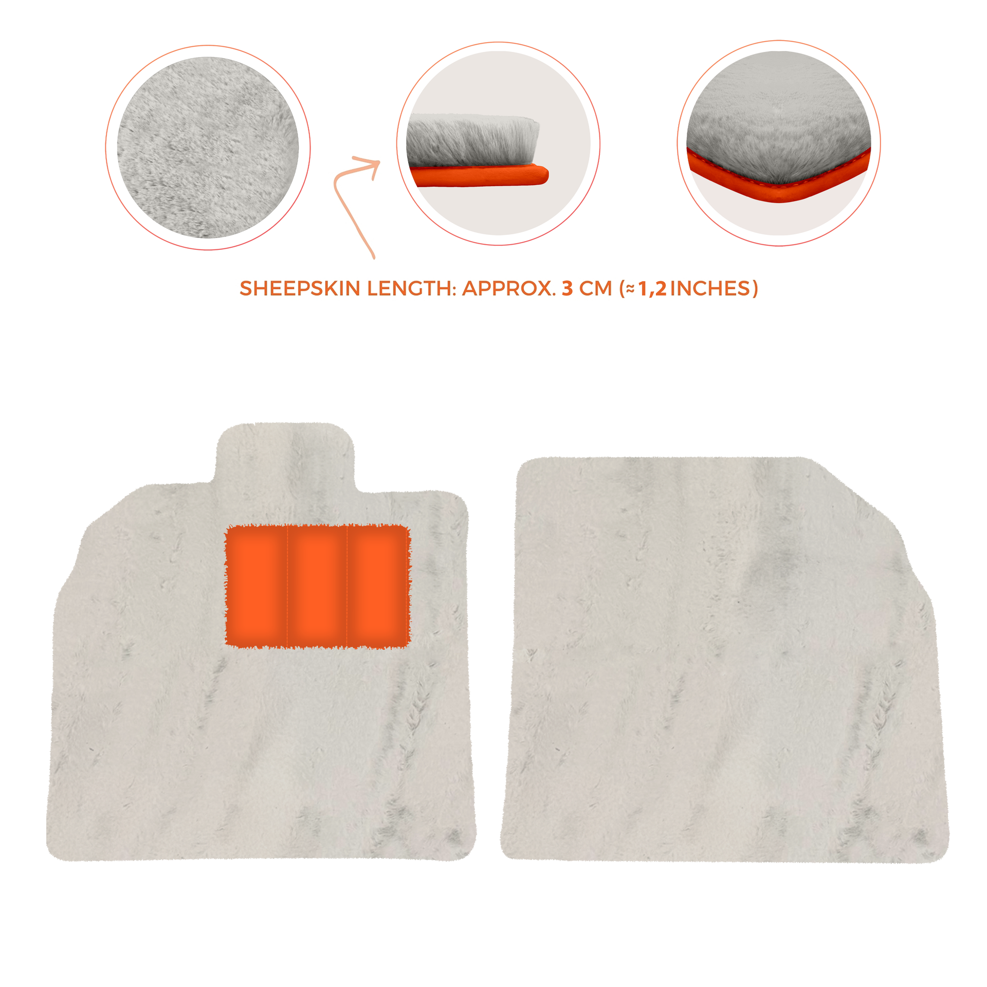 Black Floor Mats for Lamborghini Aventador SV with Alcantara Leather - AutoWin.EU