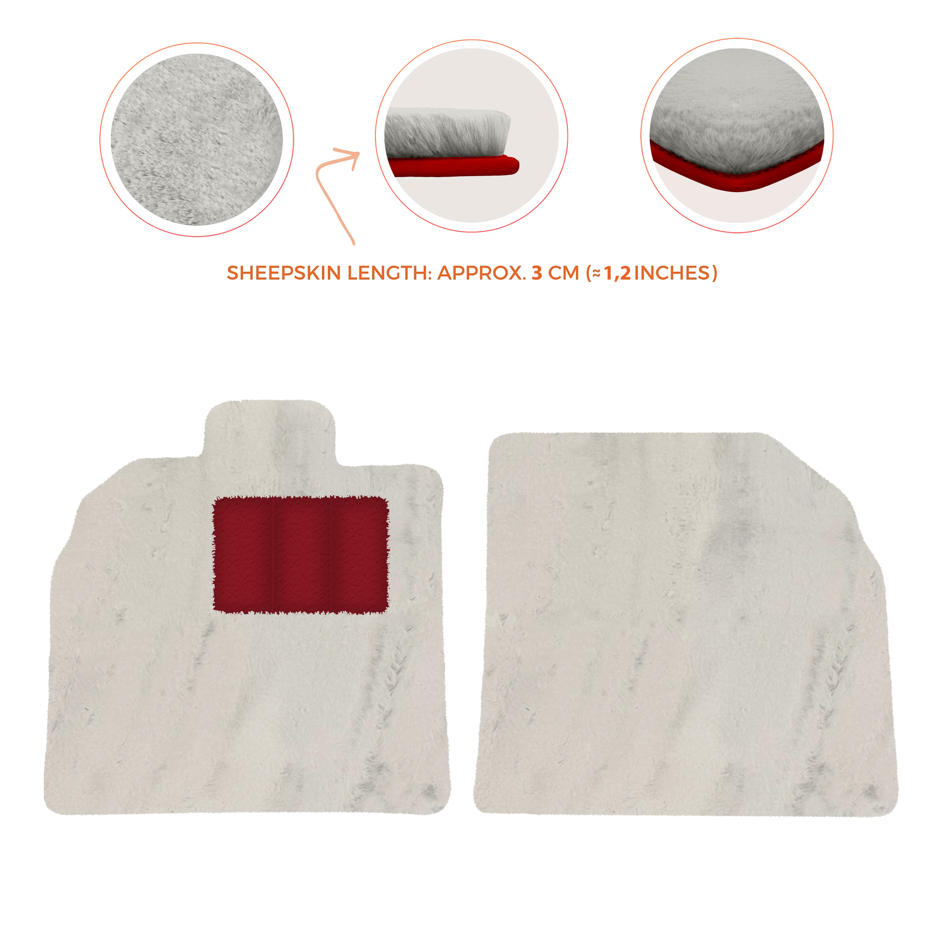 Black Floor Mats for Lamborghini Aventador SV with Alcantara Leather - AutoWin.EU