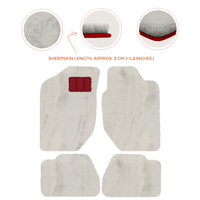 Luxury Sheepskin Floor Mats for Land Rover Discovery Sport (2015-2019)
