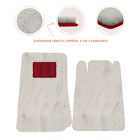 Lamborghini Jalpa Sheepskin Floor Mats (1981-1988) - Premium Luxury