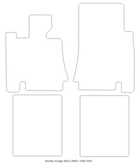Floor Mats For Bentley Arnage Red Label RL (1998-2009)