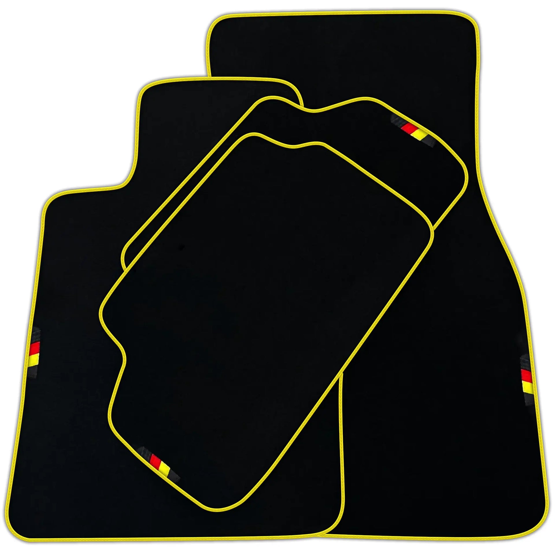 Black Floor Mats For BMW X7 Series G07 Germany Edition | Various Trim Colors