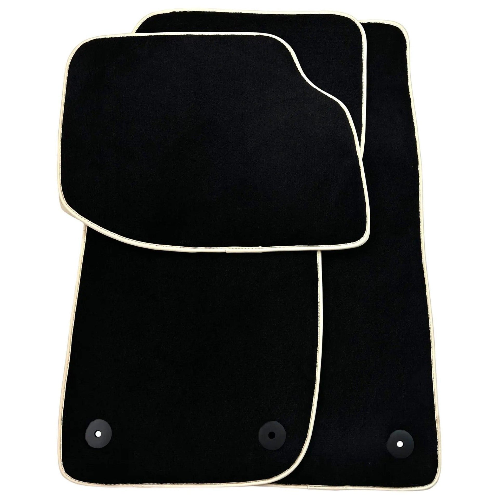 Black Floor Mats For Bentley Continental GTC Convertible (2018–2023) - AutoWin