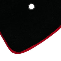 Black Floor Mats For Chevrolet Corvette C6 (2005-2013) - AutoWin