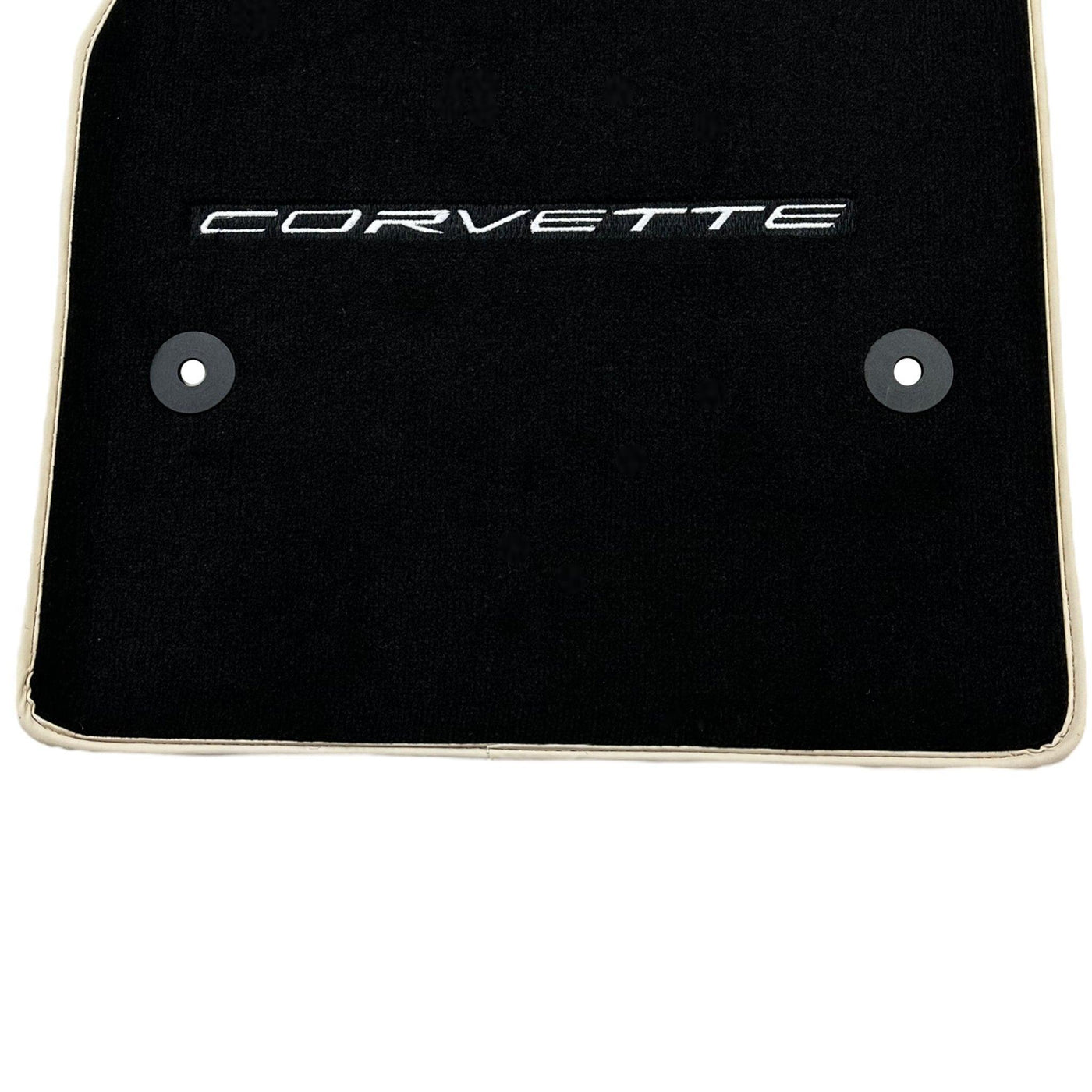 Black Floor Mats For Chevrolet Corvette C8 (2020-2024) - AutoWin