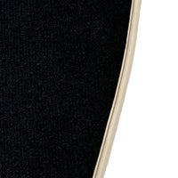 Black Floor Mats For Honda Accord (1990-1993) - AutoWin