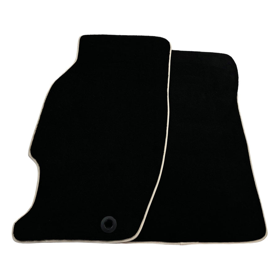 Black Floor Mats For Honda Accord (1990-1993) - AutoWin
